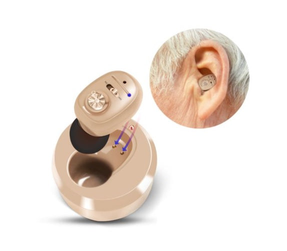 Amplificador de Sonido Digital Recargable VHP-1607 - Invisible y Sin Pilas