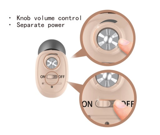 Amplificador de Sonido Digital Recargable VHP-1607 - Invisible y Sin Pilas
