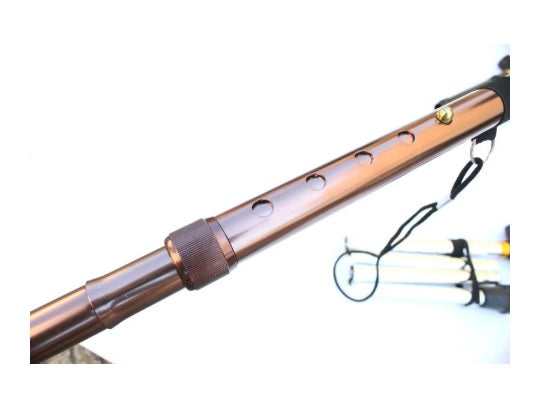 Bastón Ortopédico Plegable de Aluminio - Color Cobre (Ajustable y Portátil)