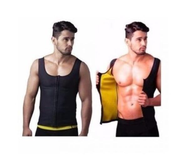 Camiseta Reductora de Neopreno para Hombre - Efecto Sauna y Corrector de Postura