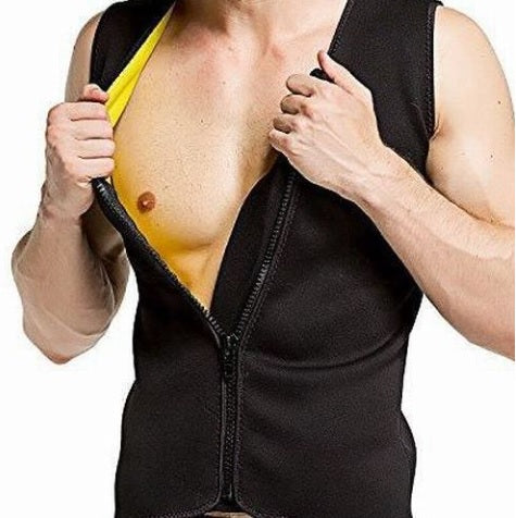 Camiseta Reductora de Neopreno para Hombre - Efecto Sauna y Corrector de Postura