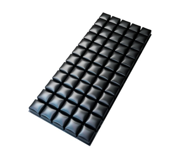 Colchón Clínico Antiescaras Flotación Seca (3 Secciones) + Bomba de Inflado y Funda Clínica