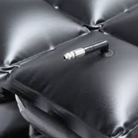 Colchón Clínico Antiescaras Flotación Seca (3 Secciones) + Bomba de Inflado y Funda Clínica