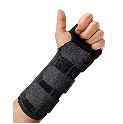 Muñequera Ortopédica con Férula Metálica - Ambidiestra (Túnel Carpiano y Tendinitis)