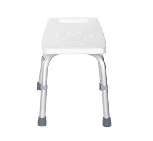 Silla Taburete de Ducha Ergonómico - Asiento Curvo y Altura Ajustable (Modelo 6001)